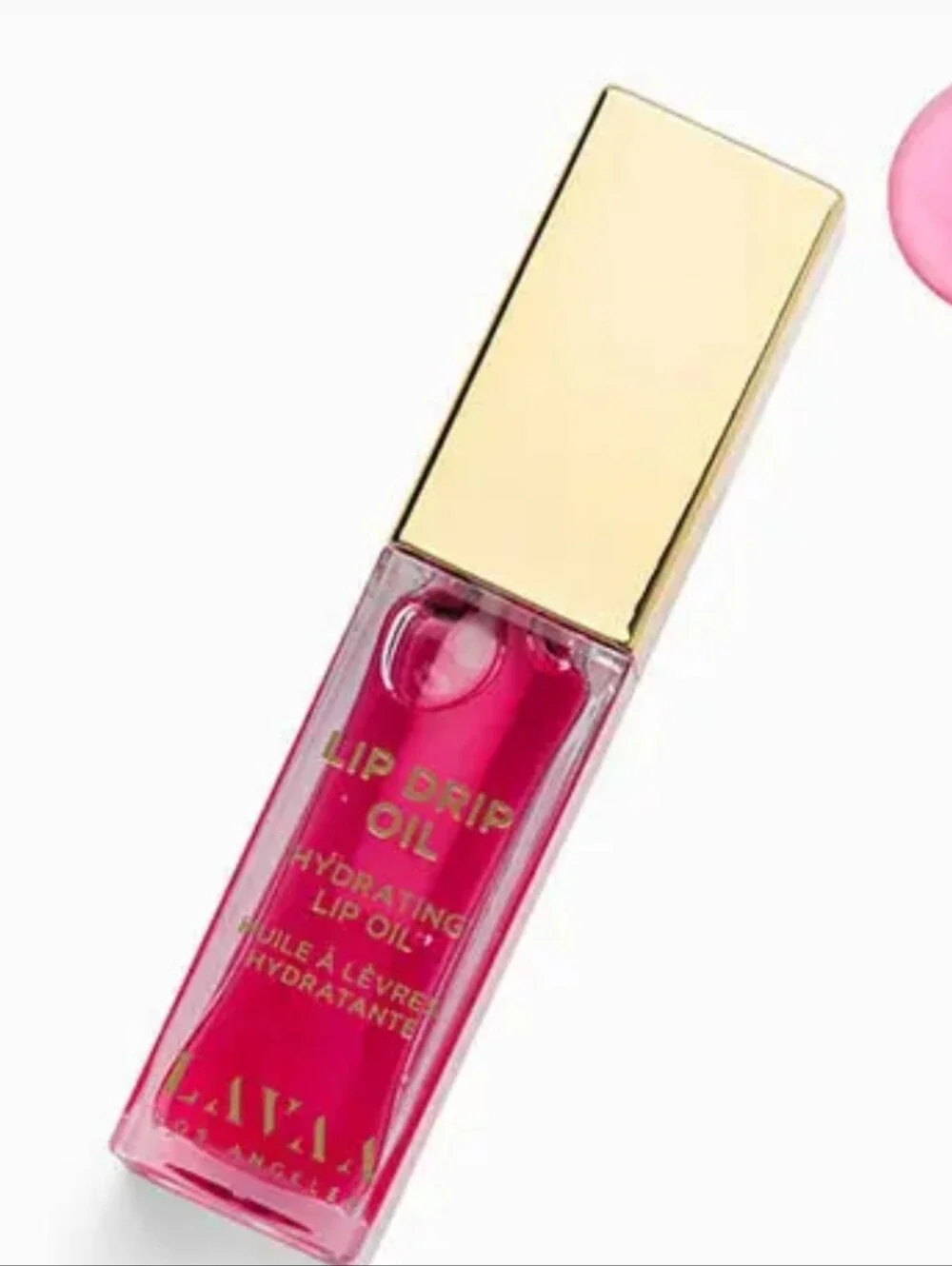 LAVAA BEAUTY Lip Drip Oil in Bubblegum (soft pink tint) NIB & FULL SIZE